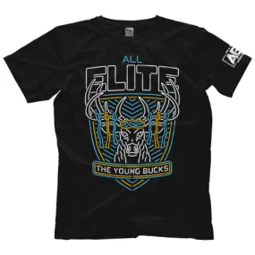 AEW - The Young Bucks "All Elite Neon" T-Shirt