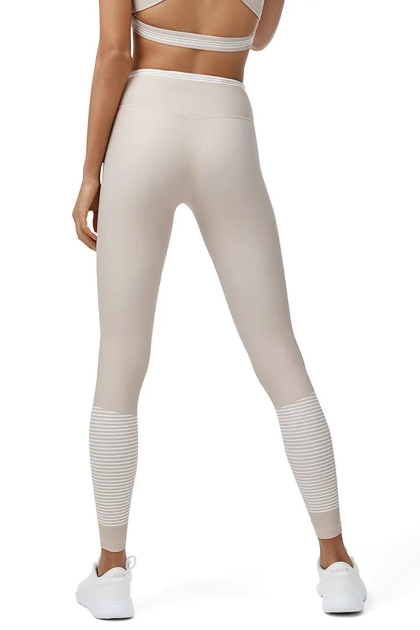 Allfenix Camilla Full Length Leggings in Tan