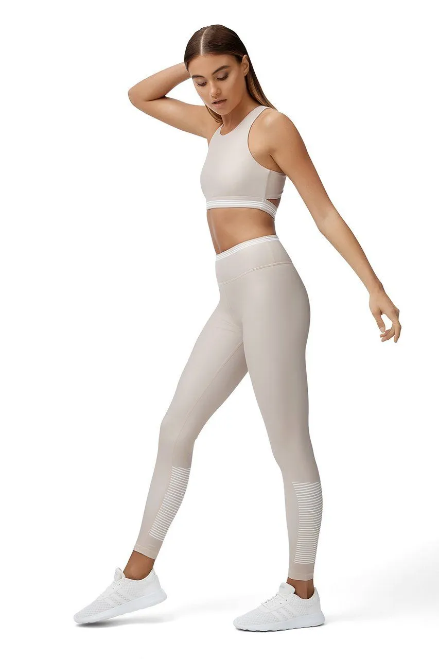 Allfenix Camilla Full Length Leggings in Tan