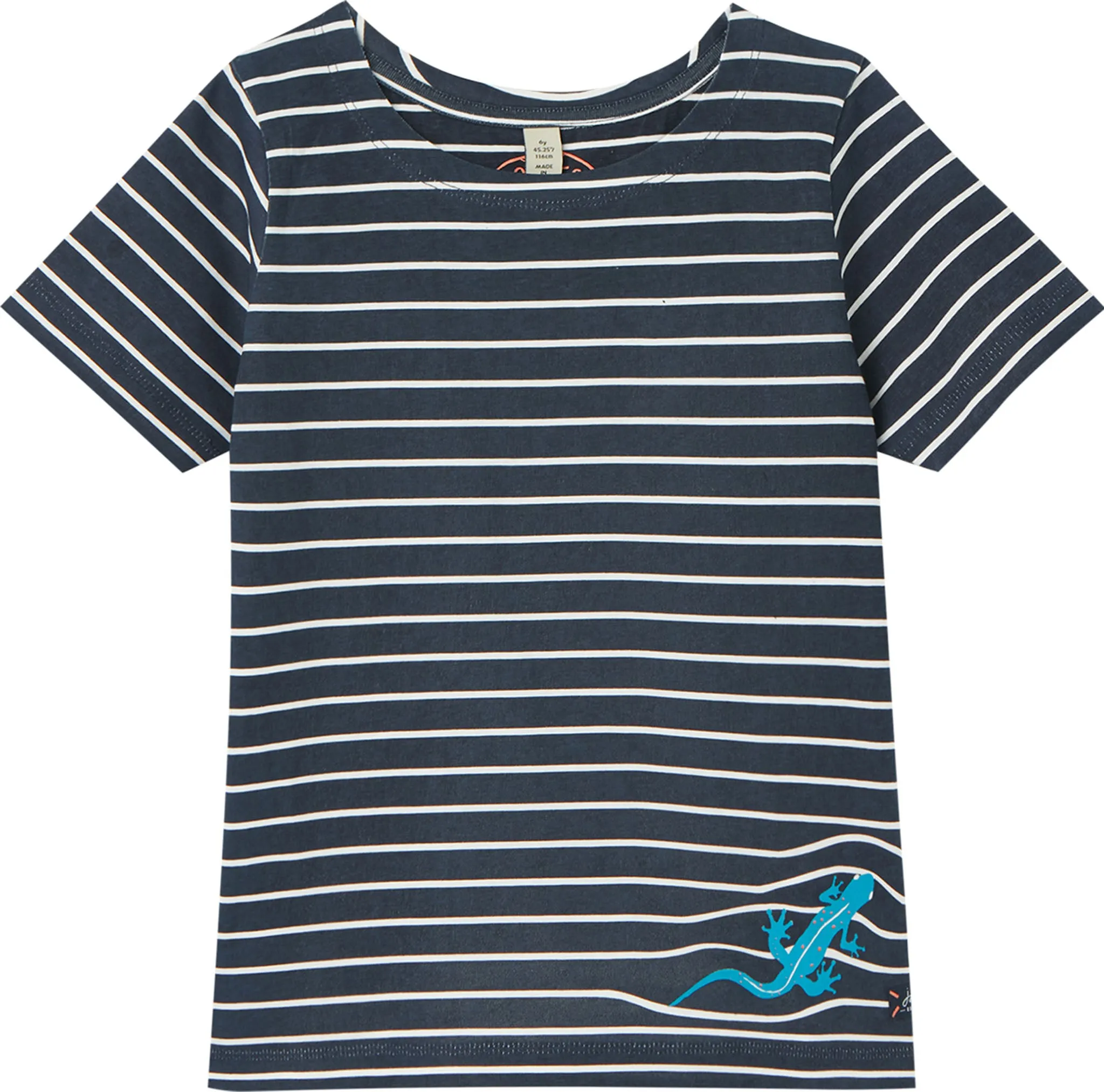 Atwood Boat Neck Stripe T-Shirt - Boys|-|T-shirt rayures à col bateau Atwood - Garon