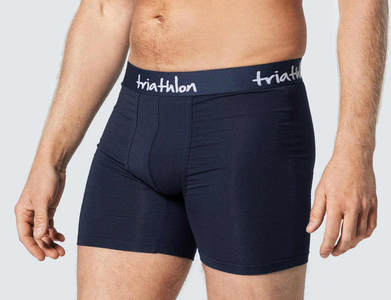 Bambus boxer shorts navy pakke (5 stk)