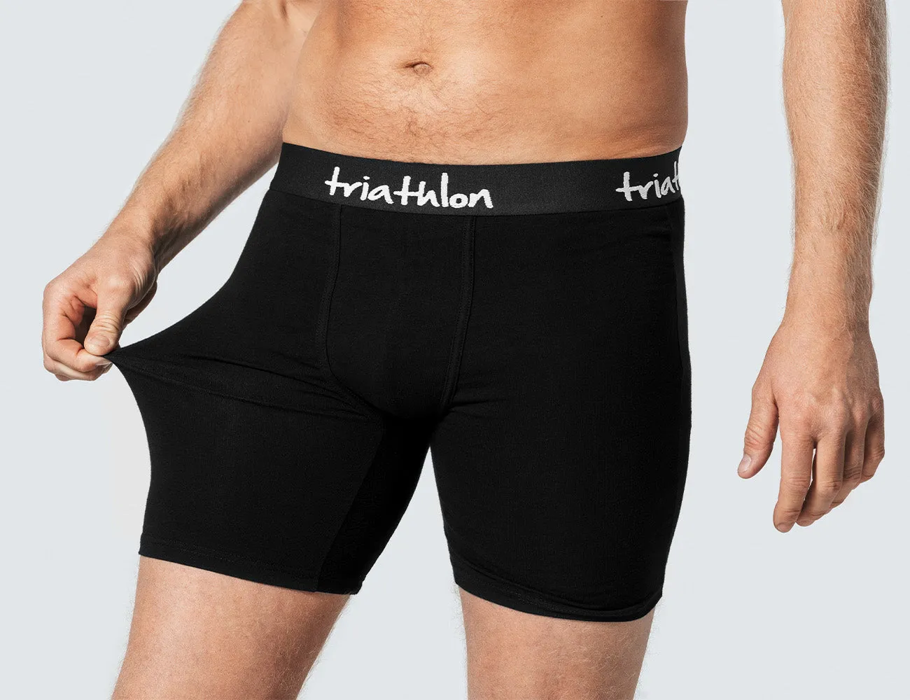 Bambus boxershorts pakke (10 stk) - Sort & Blå