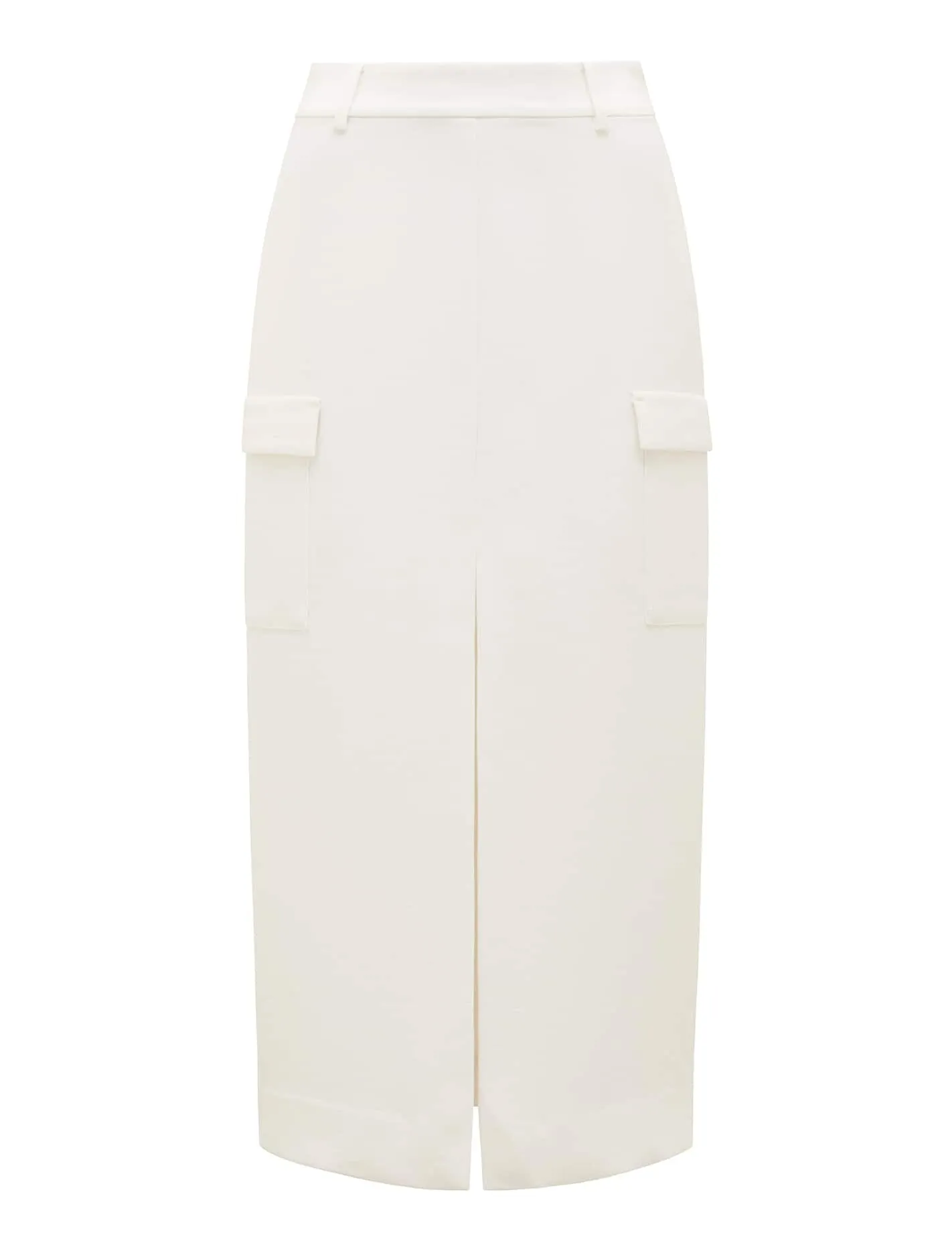 Carly Petite Cargo Midi Skirt