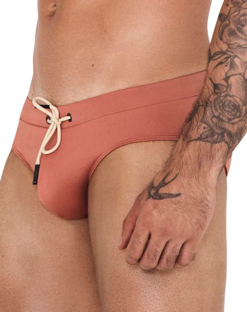 Clever 1514 Acqua Swim Briefs Ochre