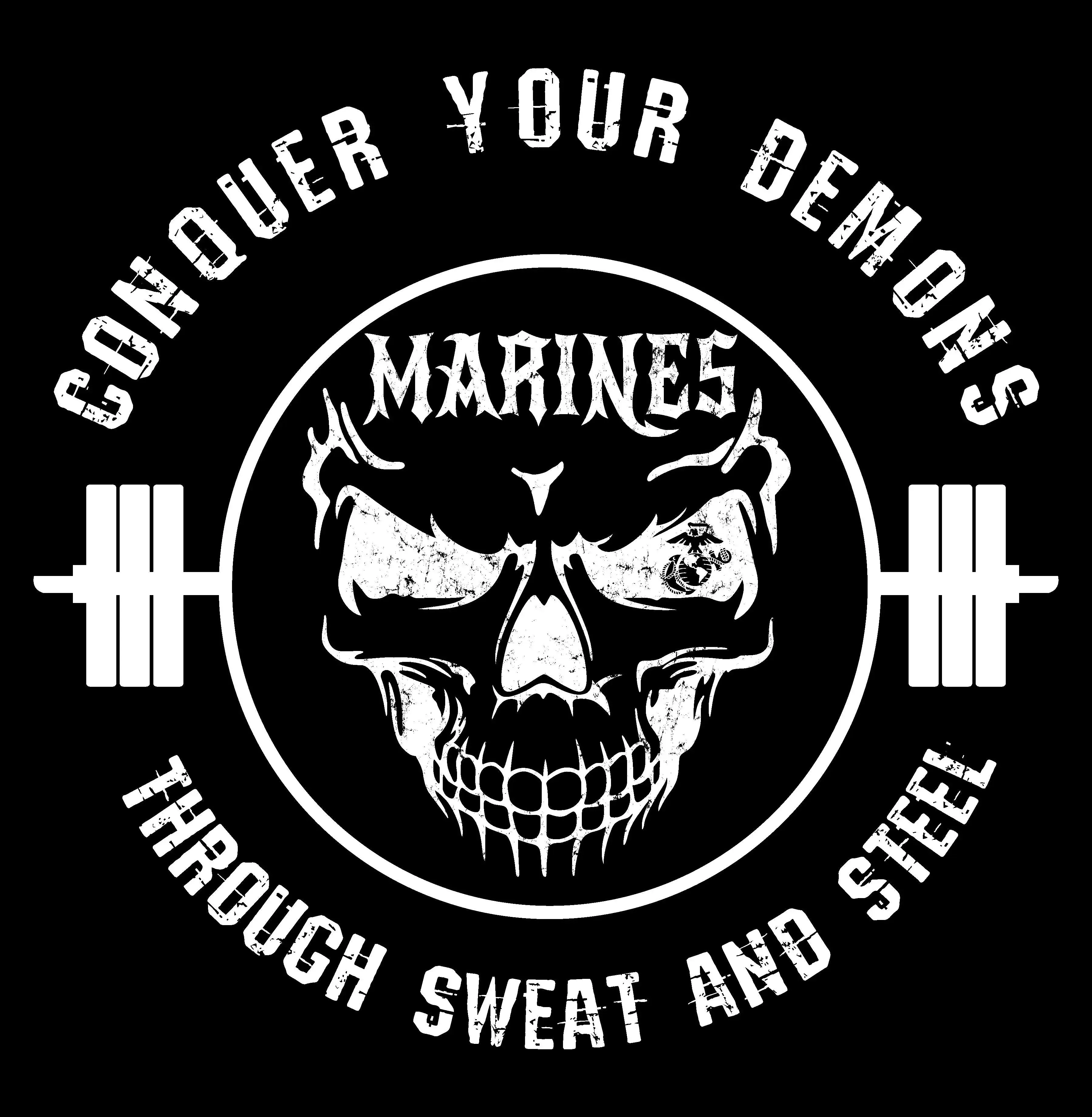 Combat Charged Conquer Your Demons Performance Tee