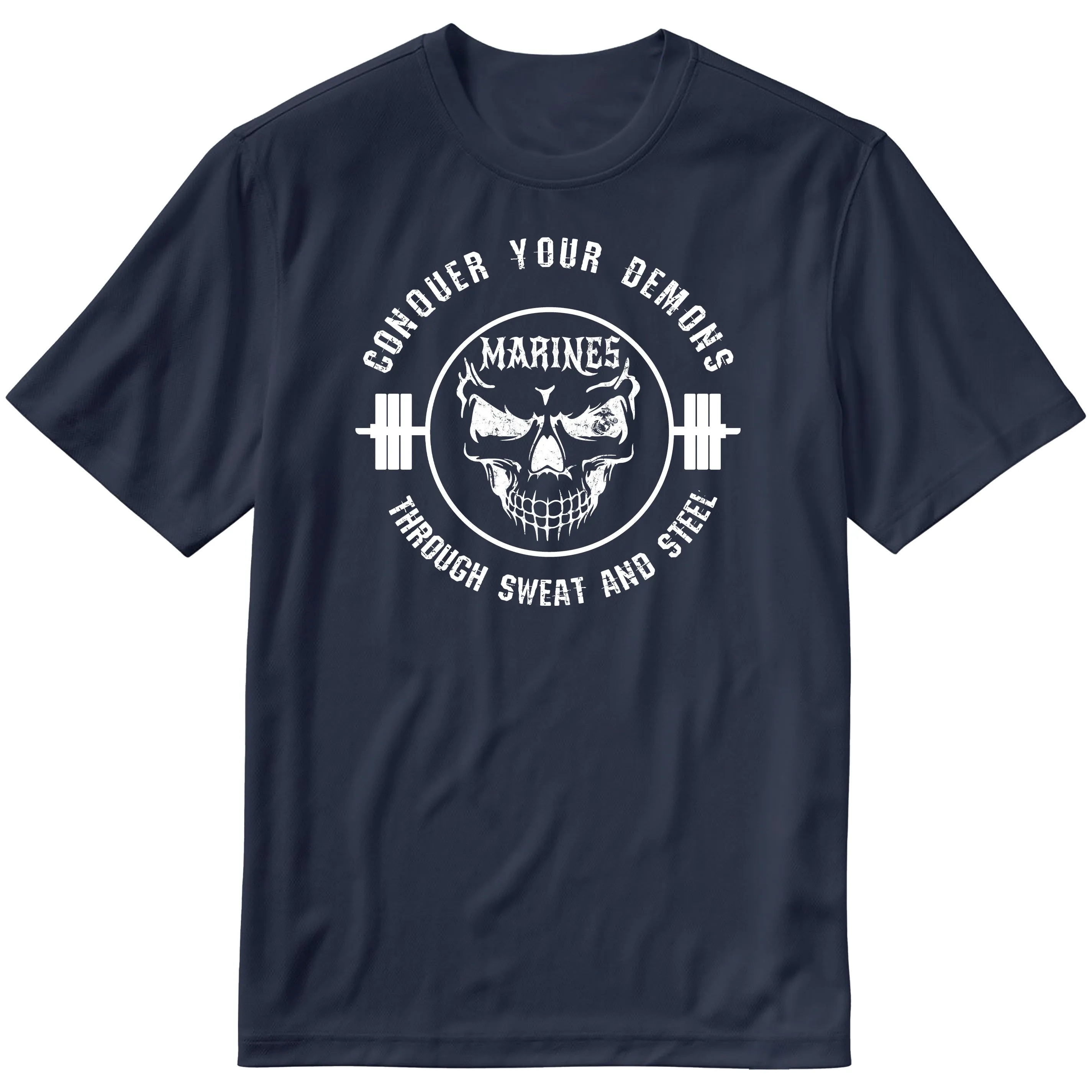 Combat Charged Conquer Your Demons Performance Tee