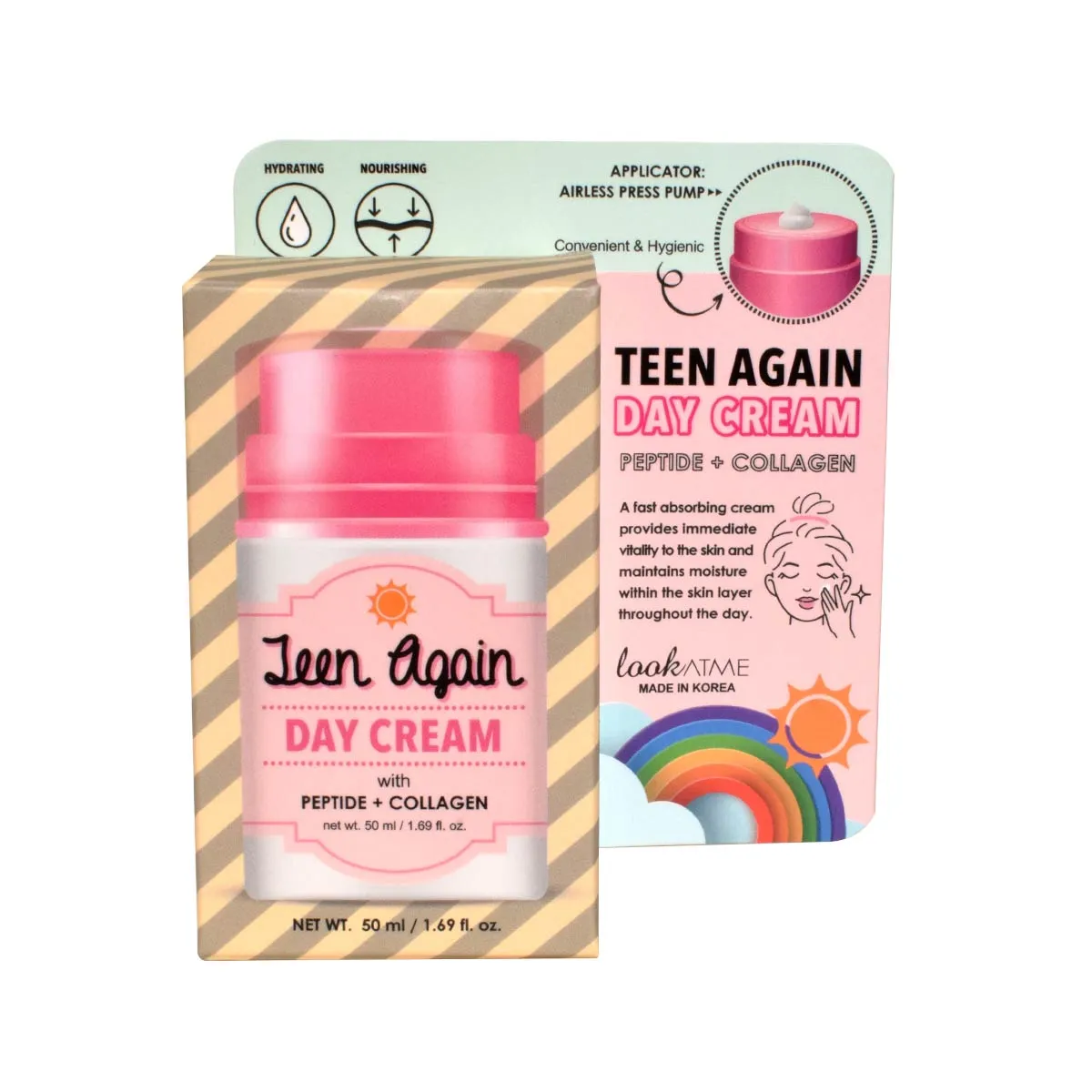 Crema facial Look At Me Teen Again Day Cream 50ml