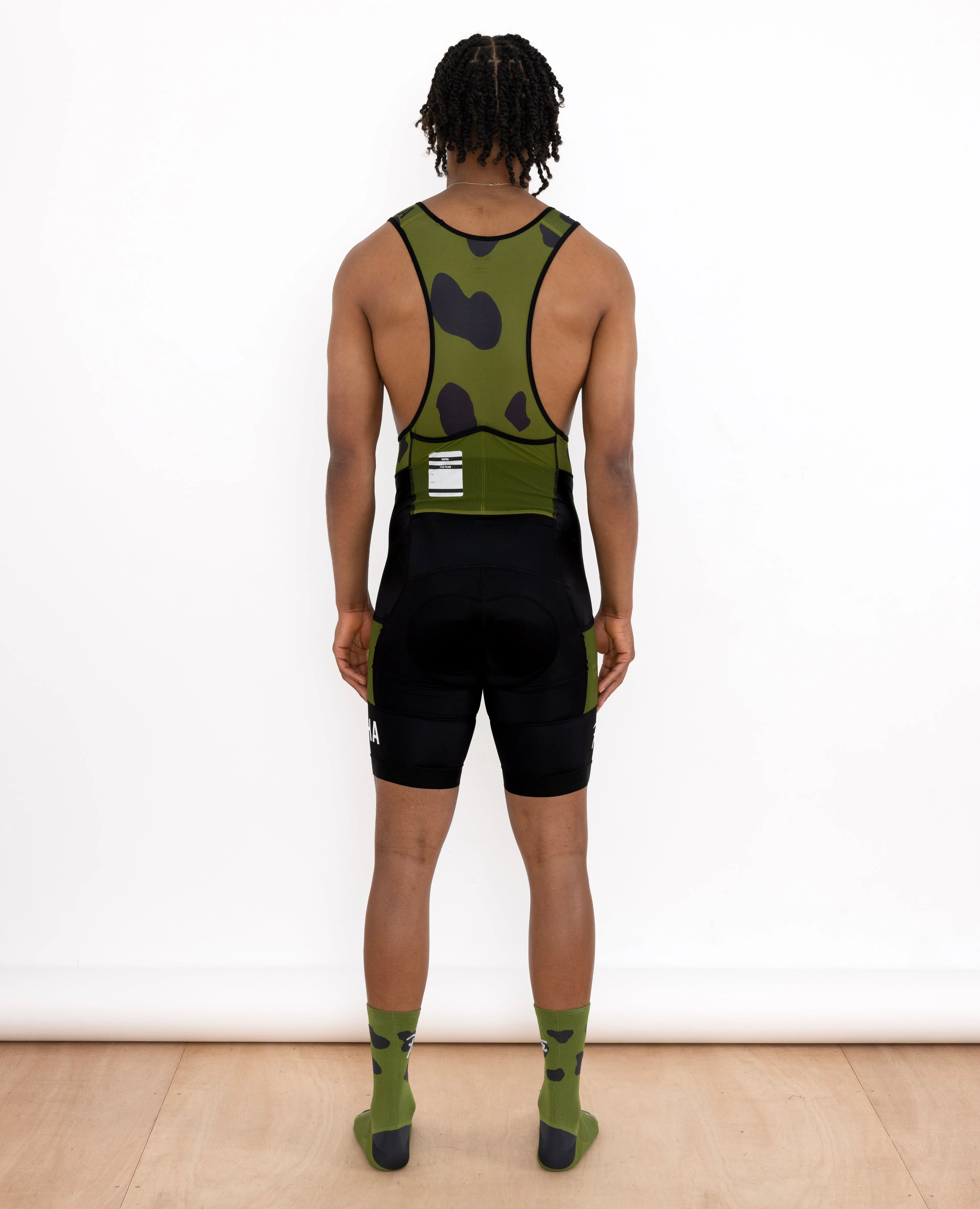 Patta x Rapha Men's Pro Team Training Cargo Bib Shorts (multi)