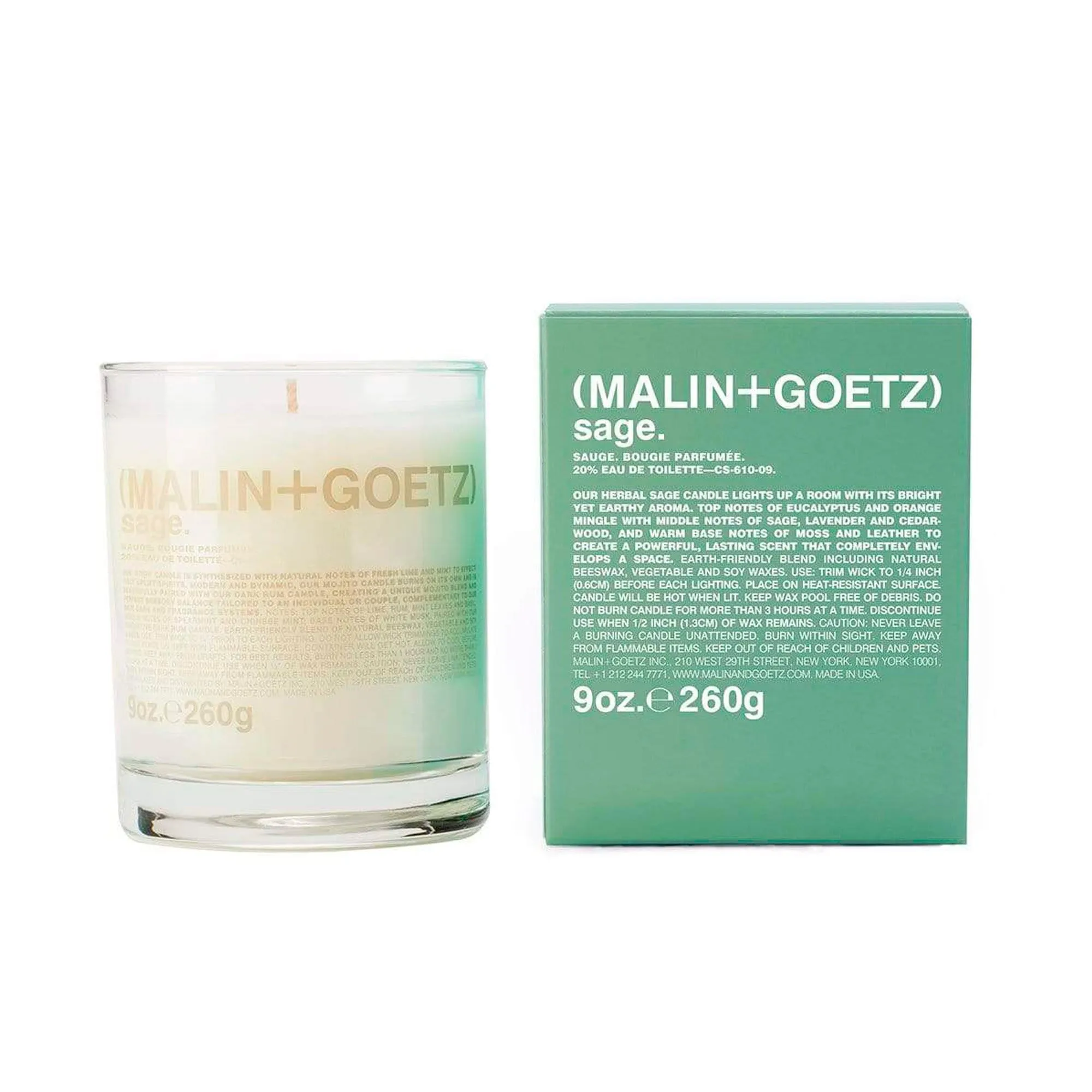 Sage Candle (MALIN GOETZ) Vela Perfumada