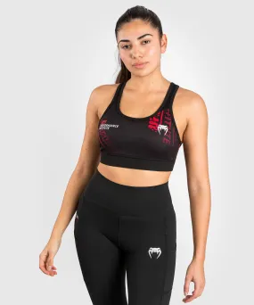 UFC Performance Institute 2.0 Women’s Sport Bra - Black/Red