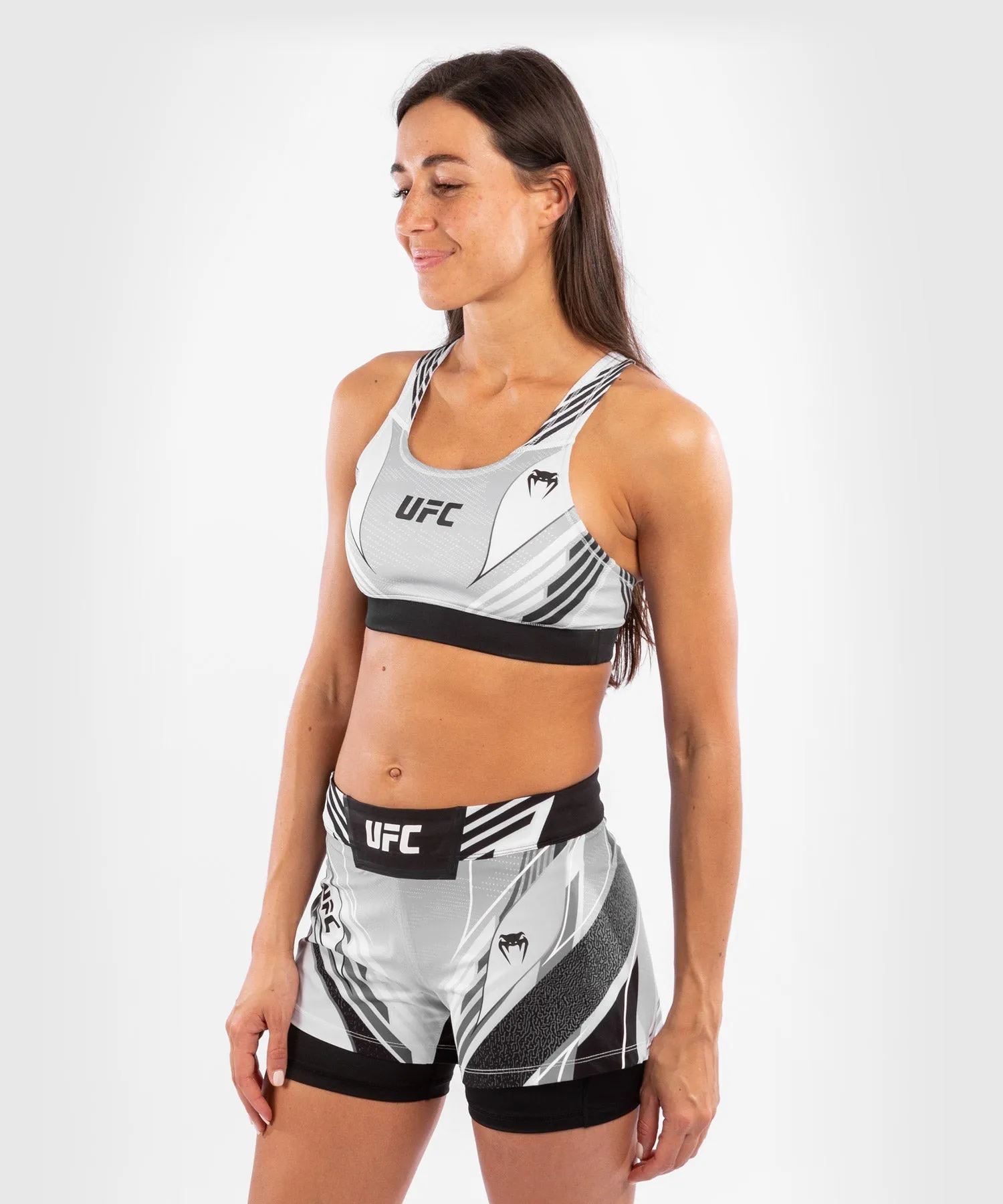 UFC Venum Authentic Fight Night Women's Sport Bra - White