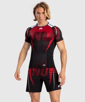 Venum Adrenaline Men's Short Sleeve Rashguard - RED