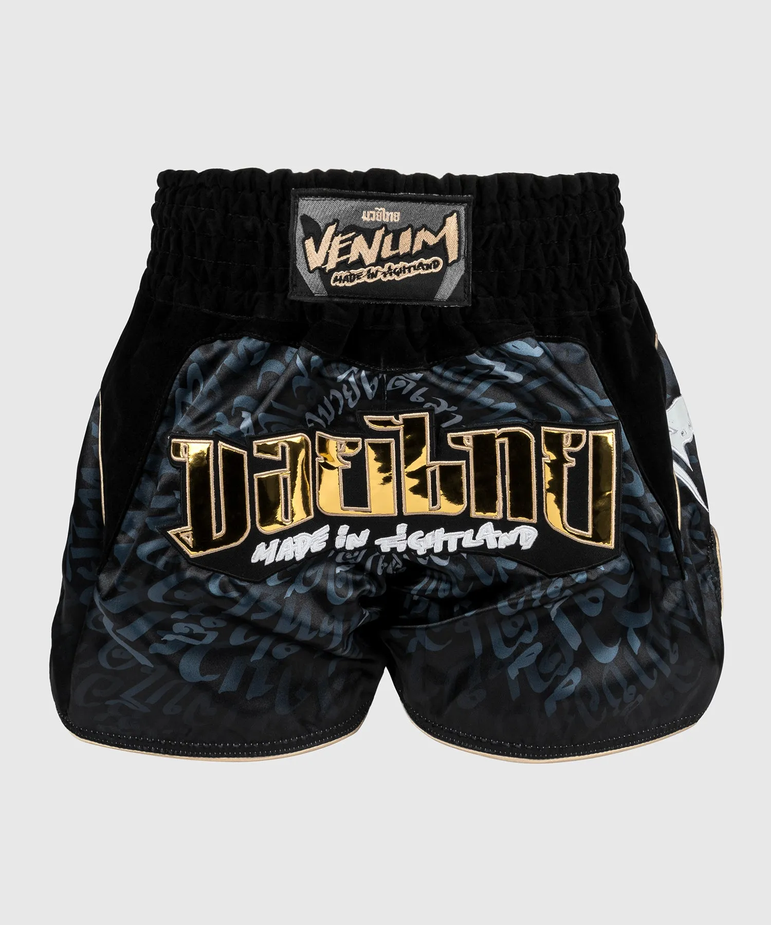 Venum Attack Muay Tha Short - Black/Grey