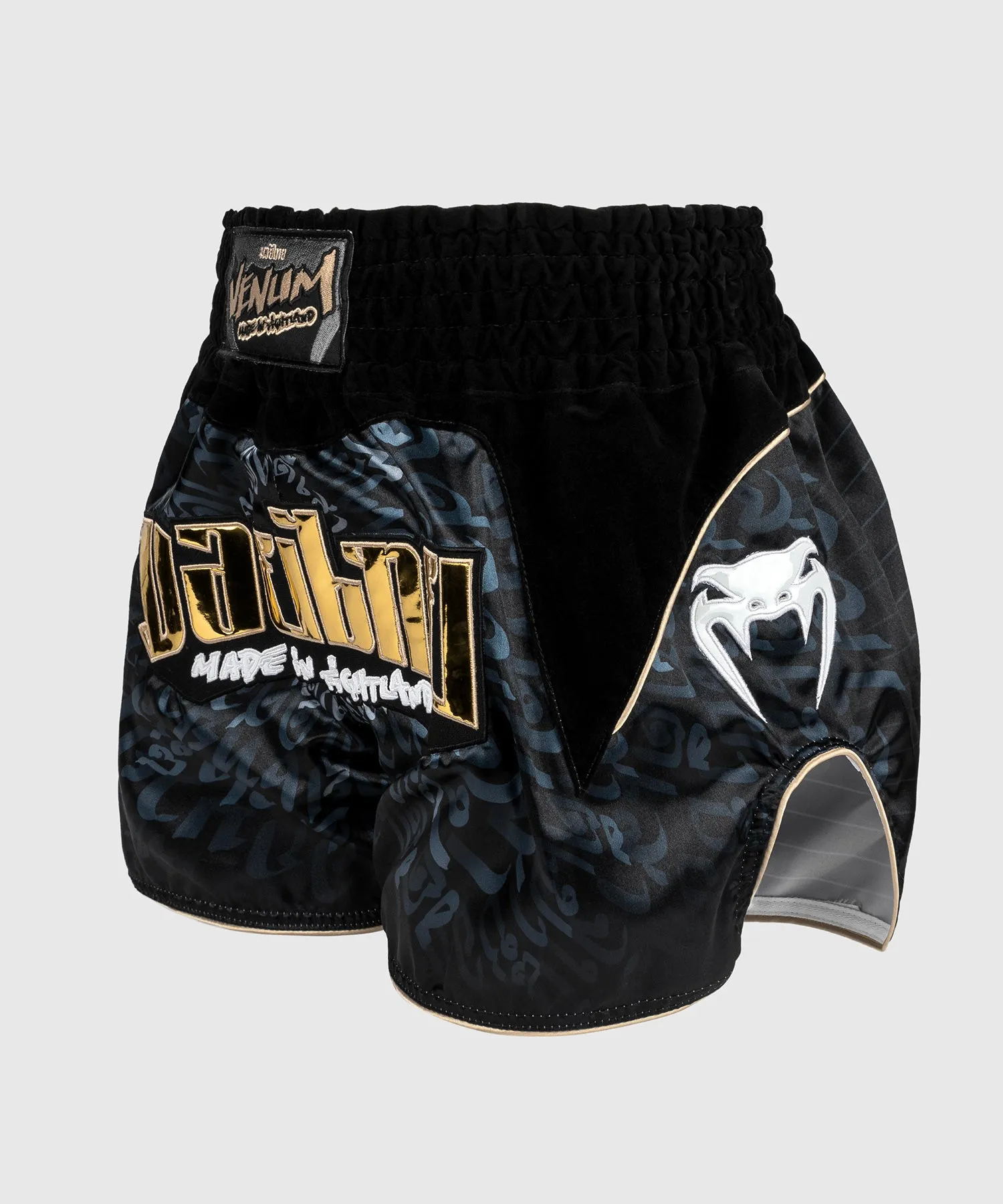 Venum Attack Muay Tha Short - Black/Grey