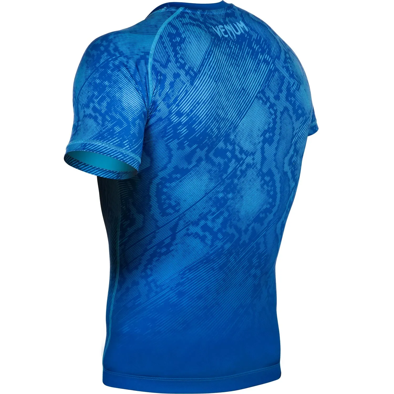 Venum Fusion Compression T-shirt - Short Sleeves - Blue